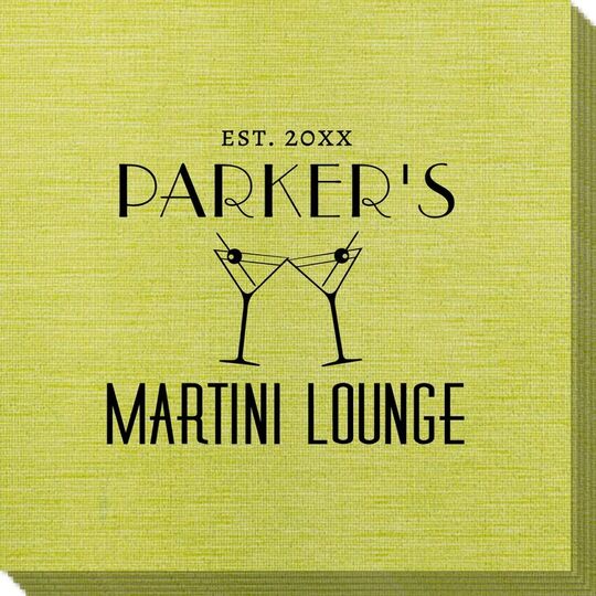 Martini Lounge Bamboo Luxe Napkins